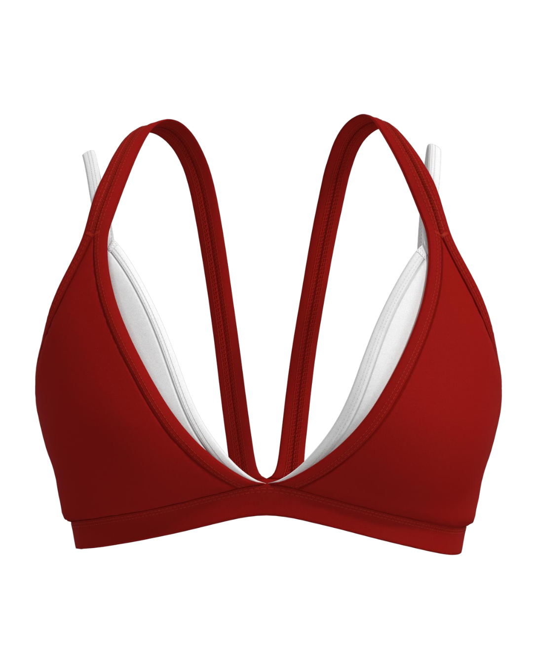 Double Layer Pulse Bra - Kiss & White