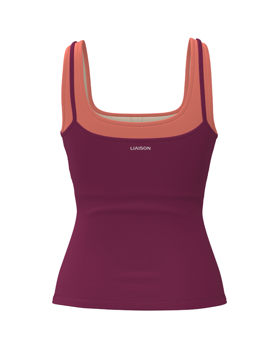 Double Layer Core Tank - Berry & Guava