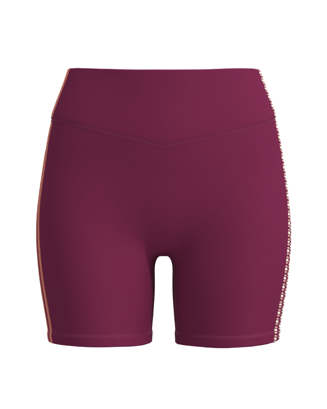 Single Stripe Bridge Short - Berry & Aftersun Stripes