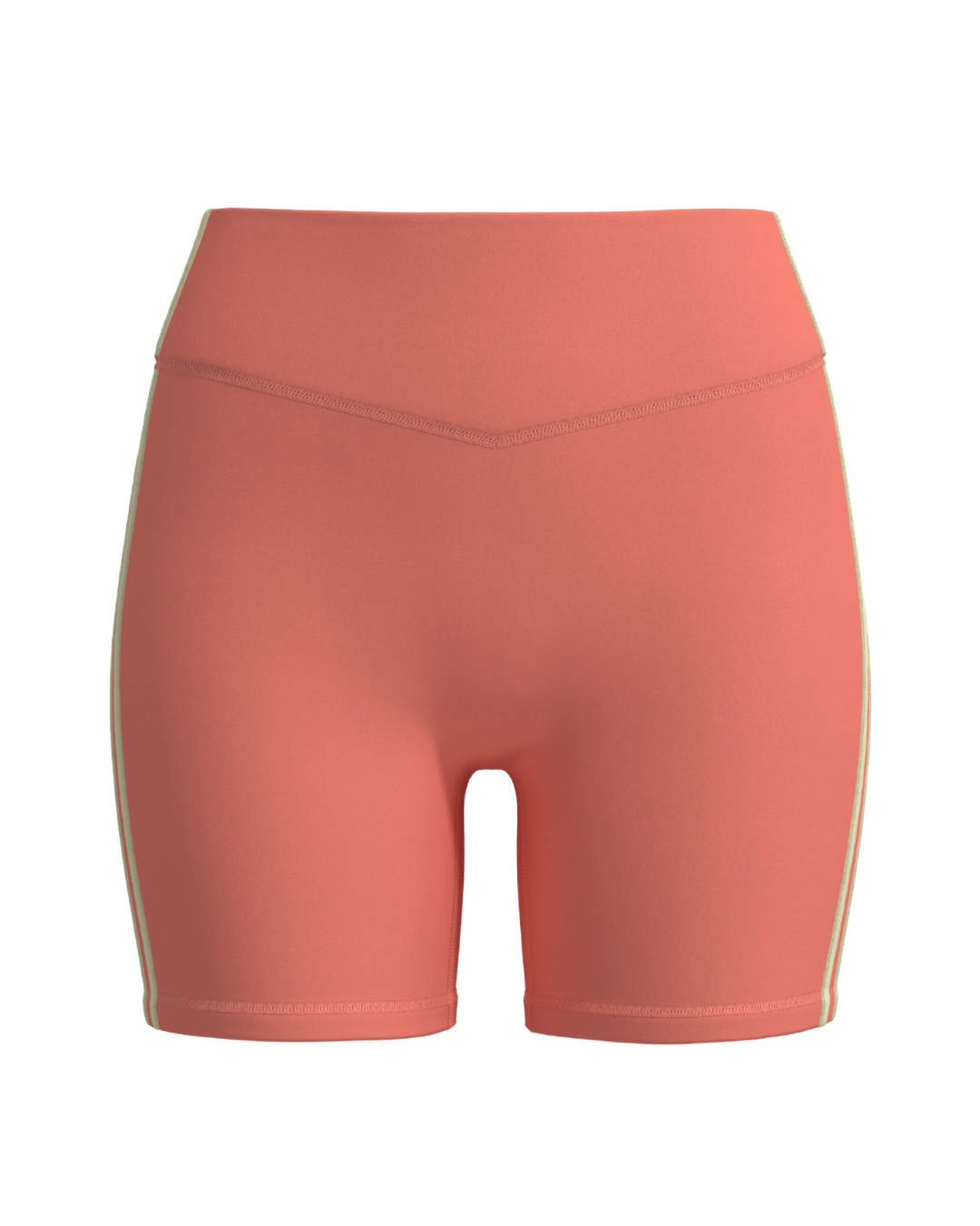 Single Stripe Bridge Short - Guava & Daylight