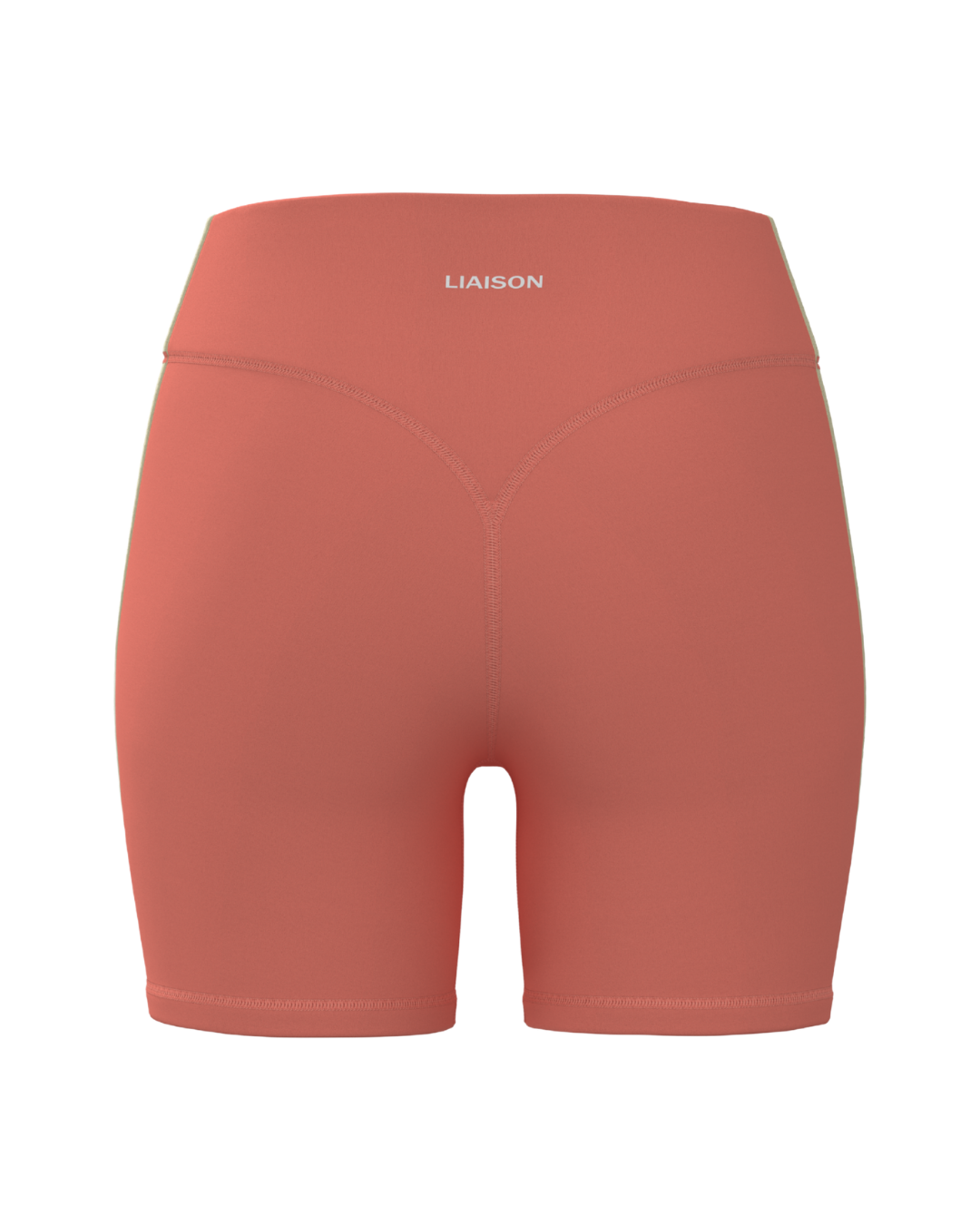 Single Stripe Bridge Short - Guava & Daylight