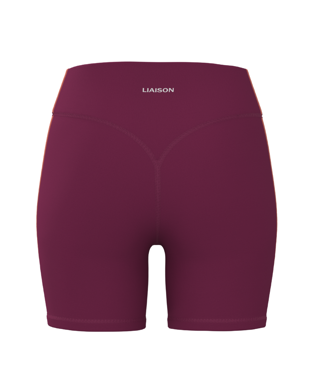 Single Stripe Bridge Short - Berry & Guava