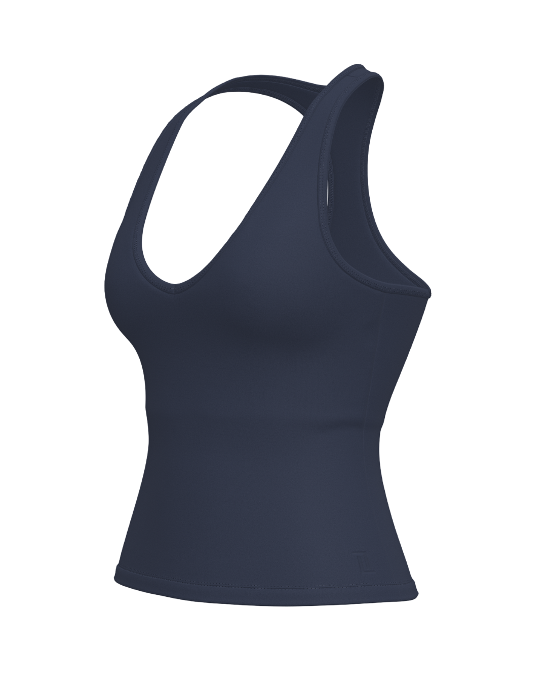 Sporty Racer Tank - Cypress