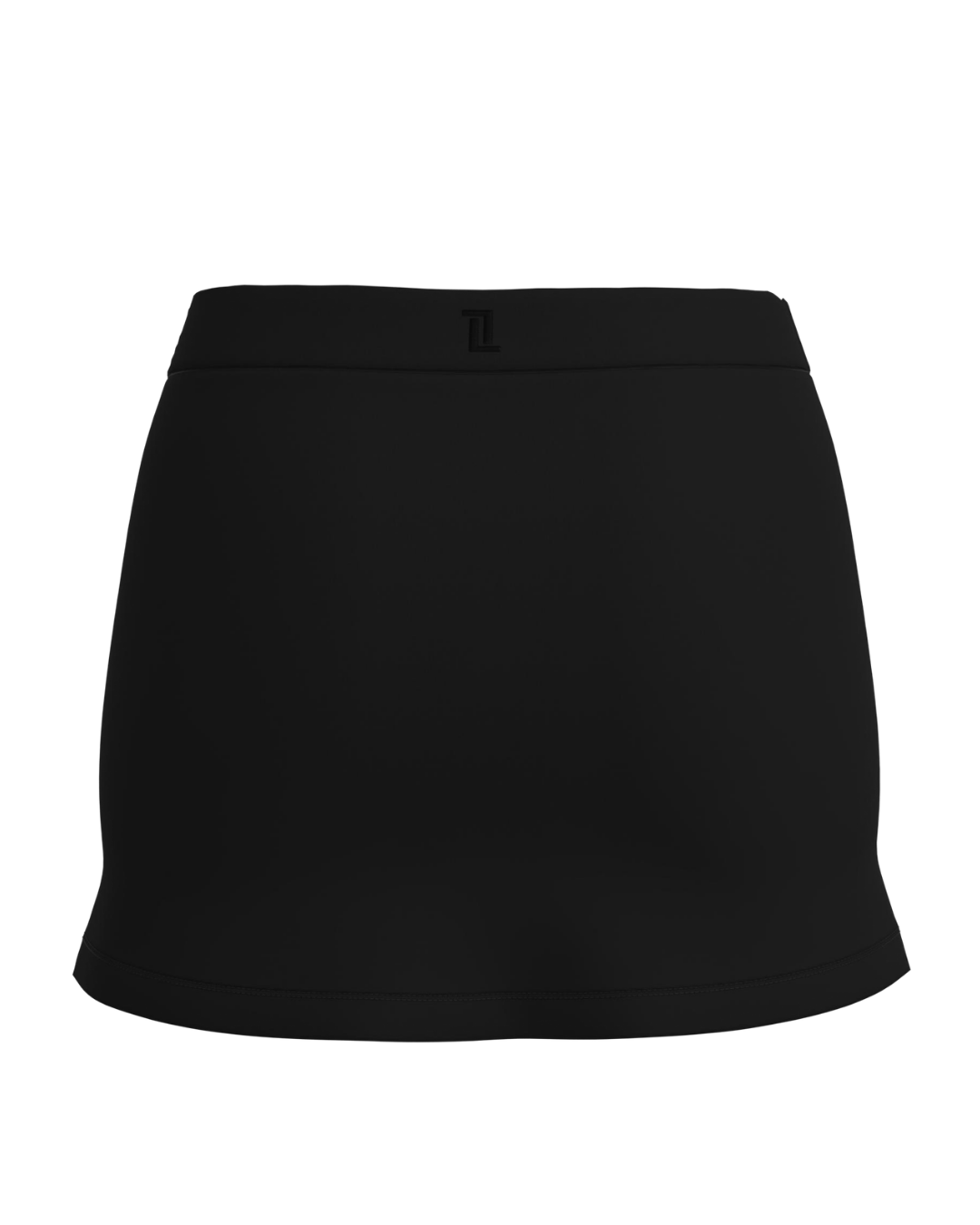 Lux Fitted Mini Skirt - Black