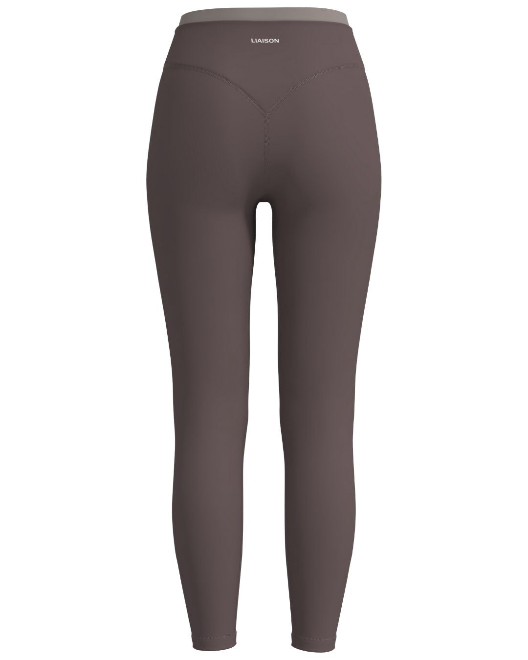 Layered Sculpt Pant - Ash Brown & Truffle