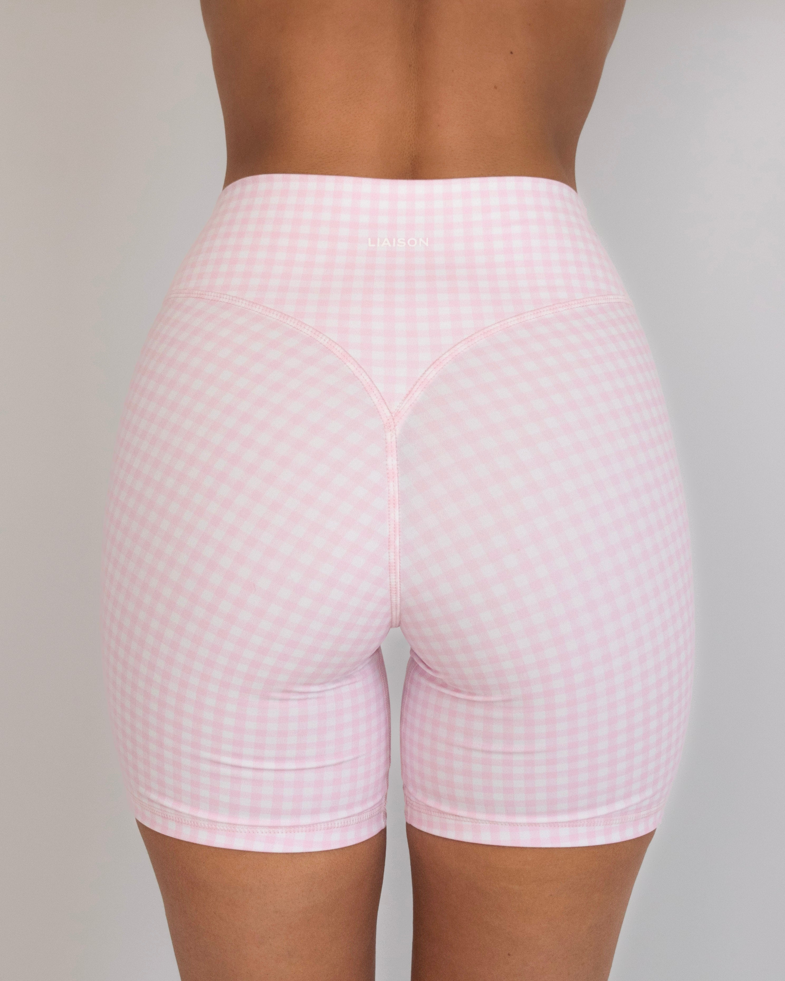 Bridge Short - Pink Gingham