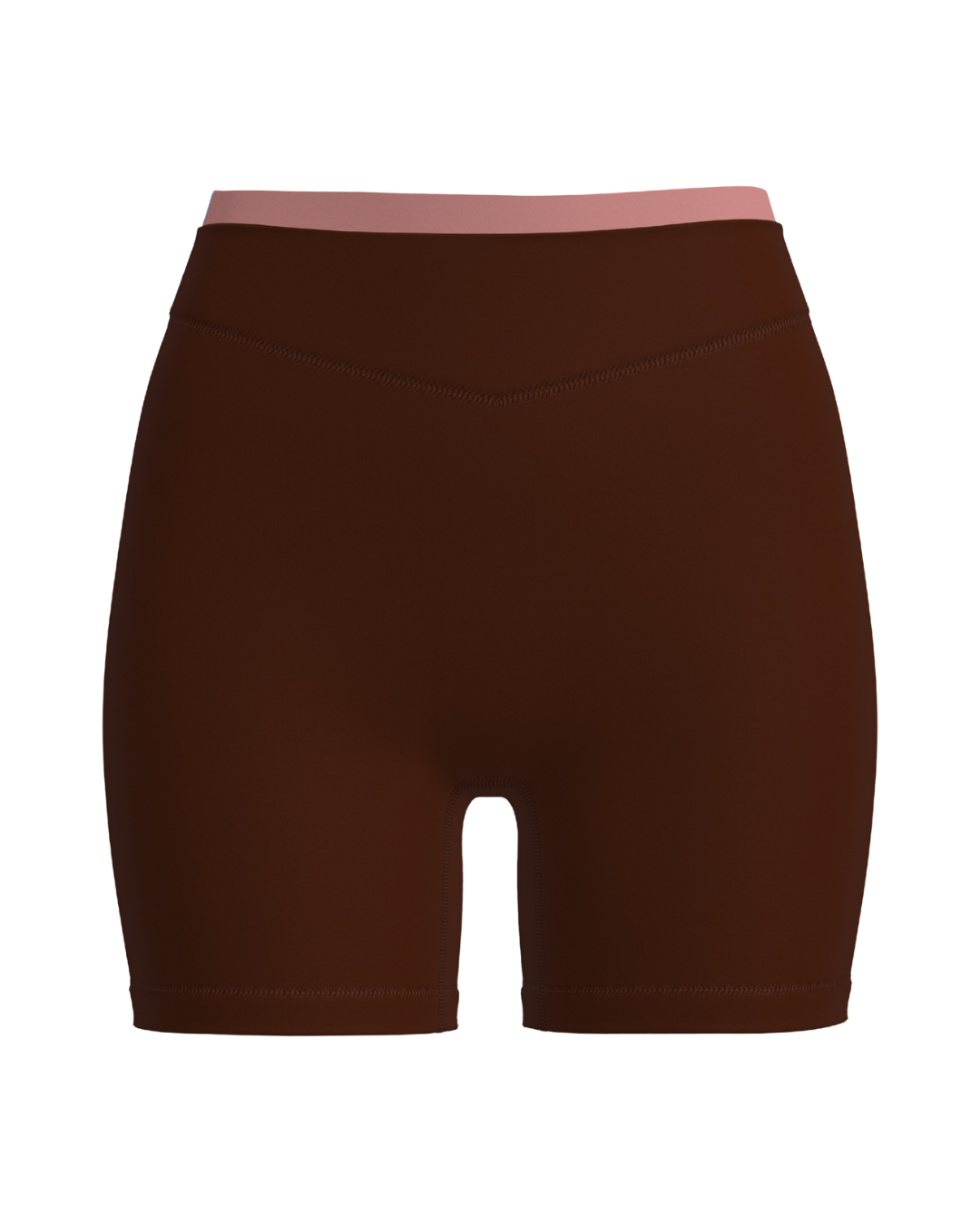 Layered Sculpt Short V2 - Mocha Brown & Blush