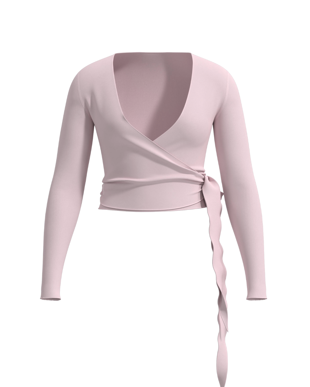 Pirouette Wrap Top - Soft Pink
