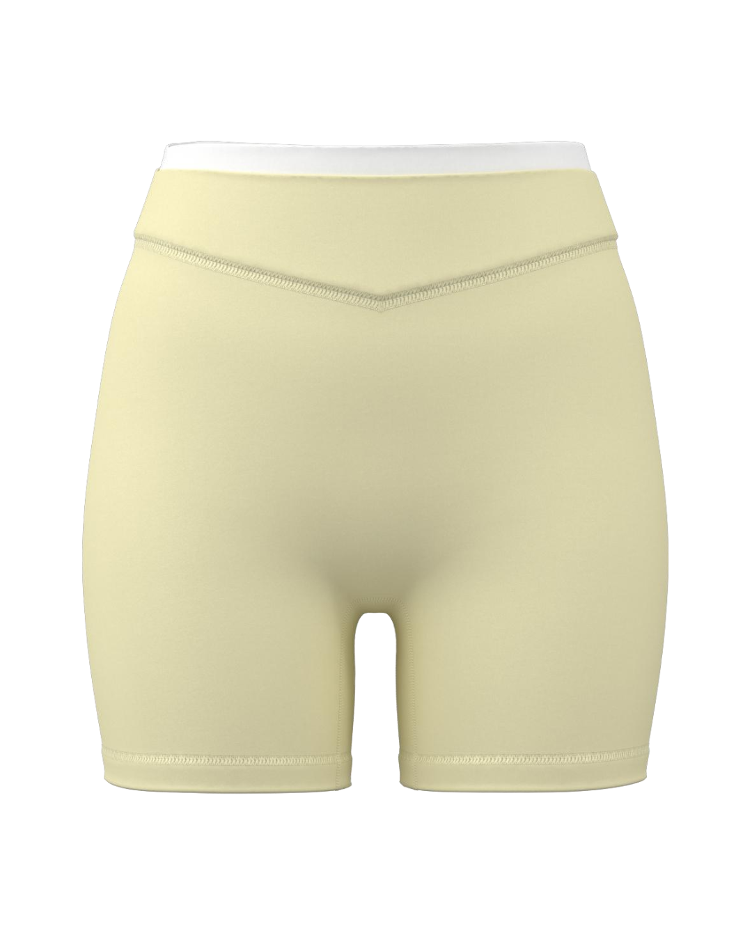 Layered Sculpt Short - Daylight & White