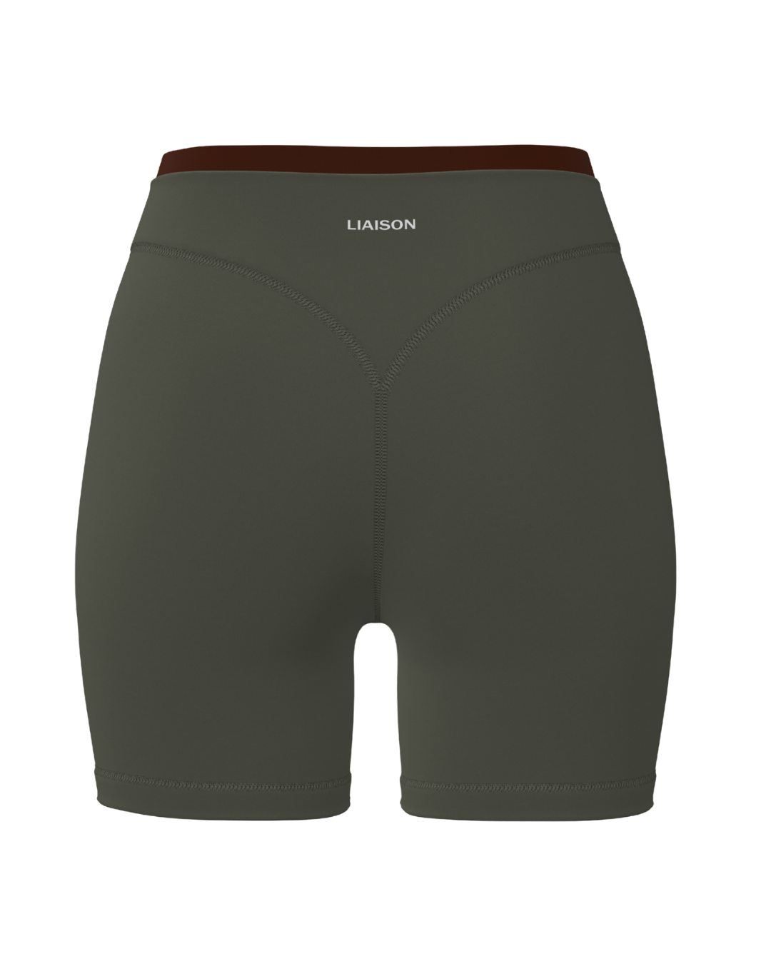 Layered Sculpt Short V2 - Palm & Mocha Brown