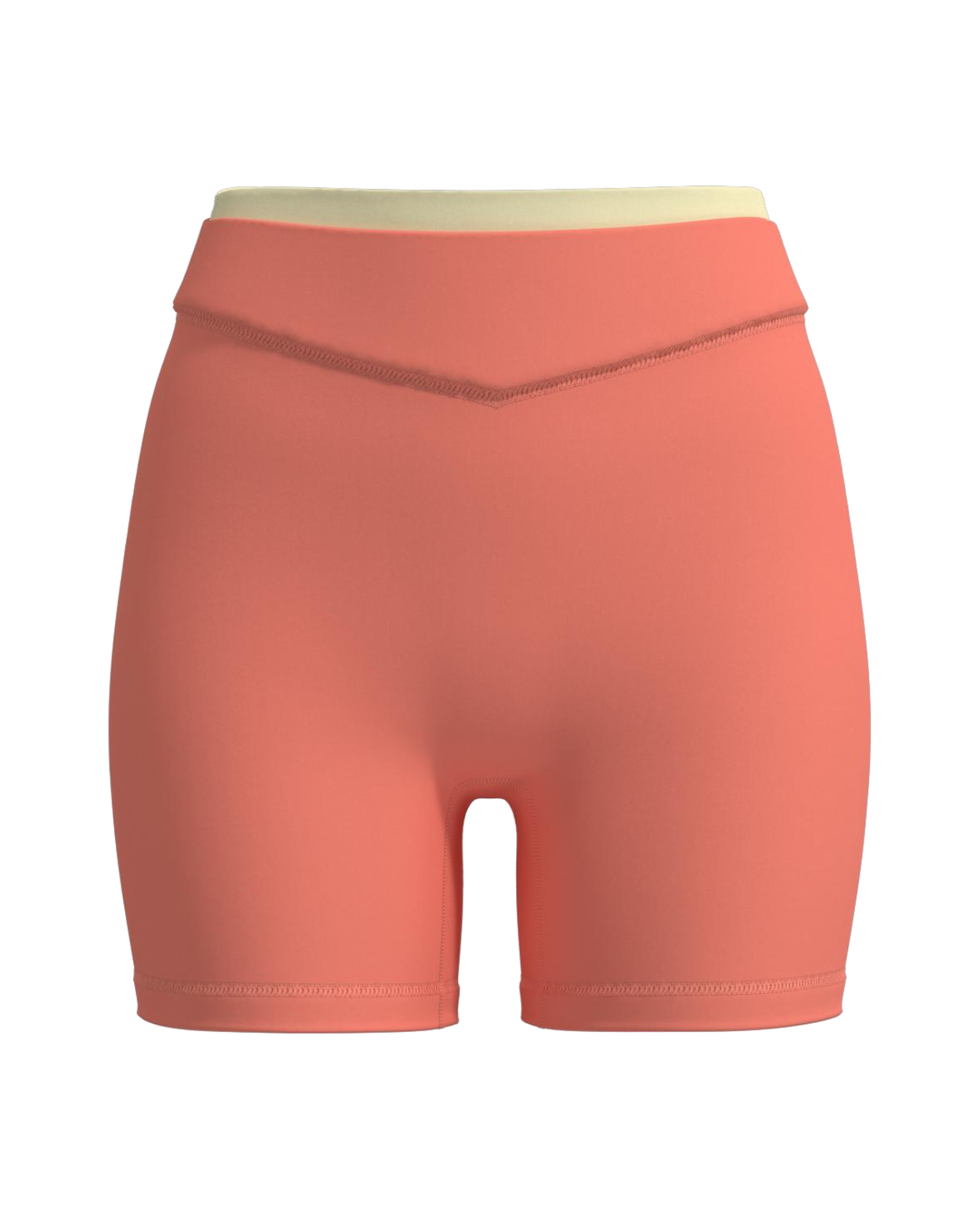 Layered Sculpt Short - Guava & Daylight