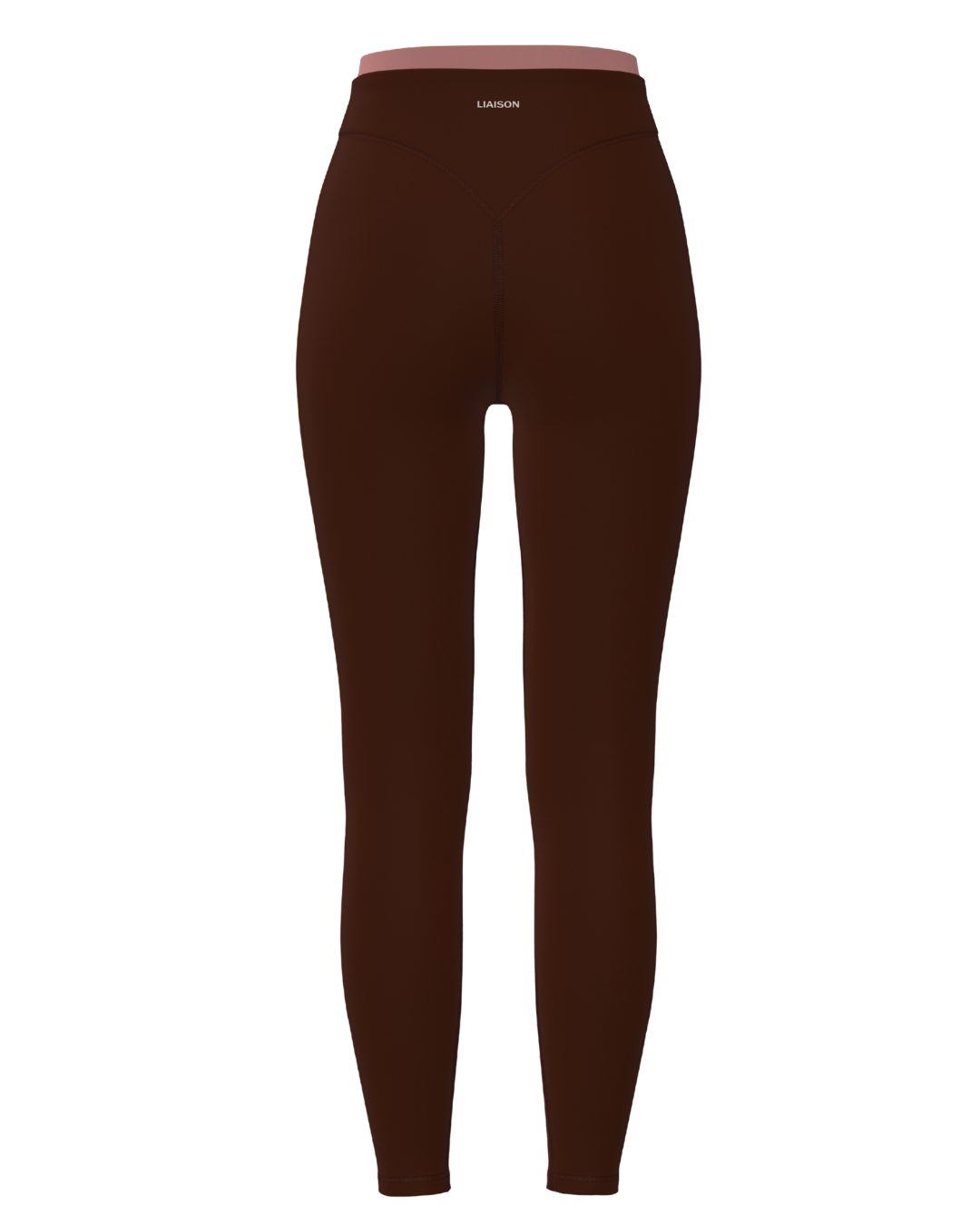 Layered Sculpt Pant V2 - Mocha Brown & Blush
