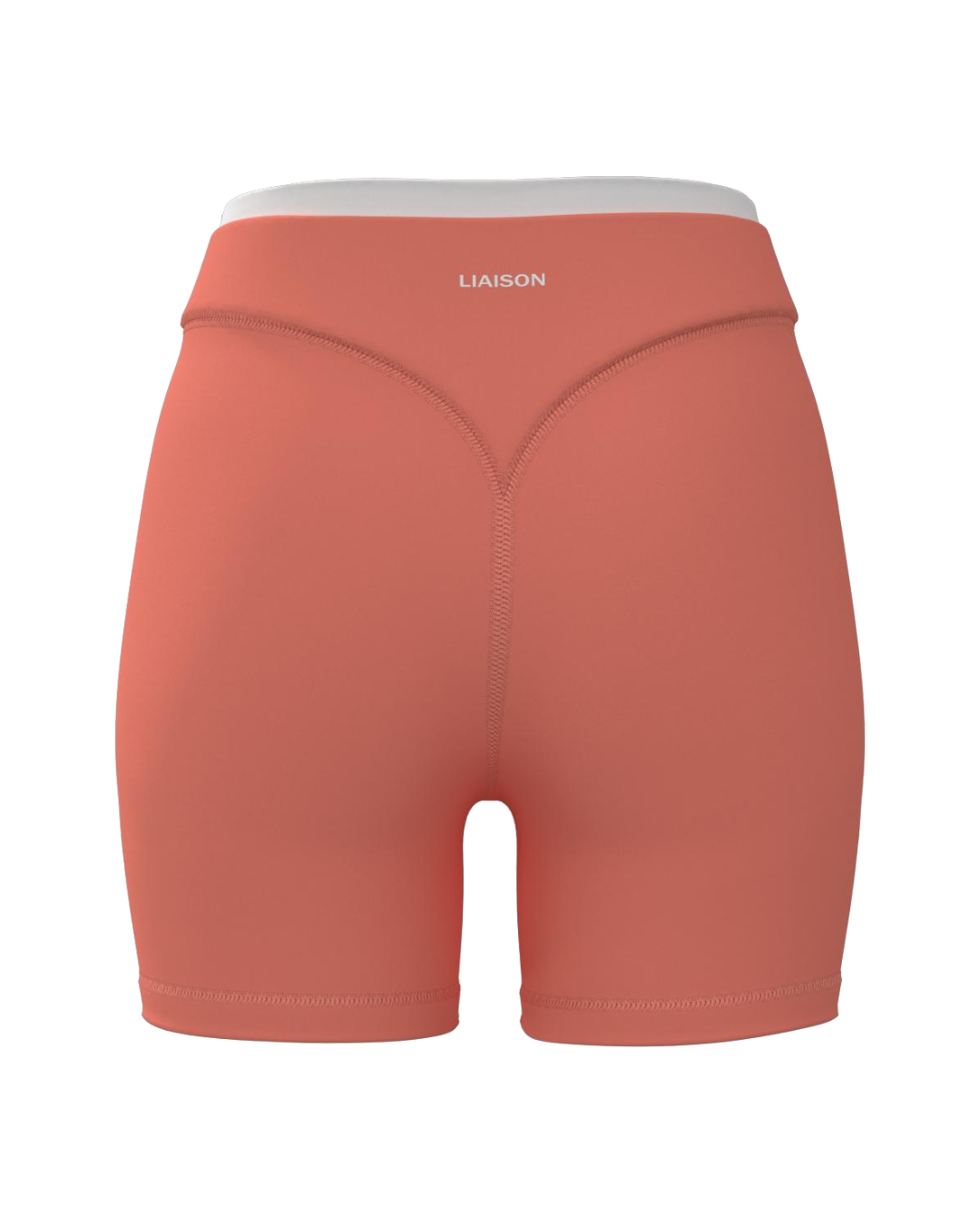 Layered Sculpt Short V1 - Guava & White