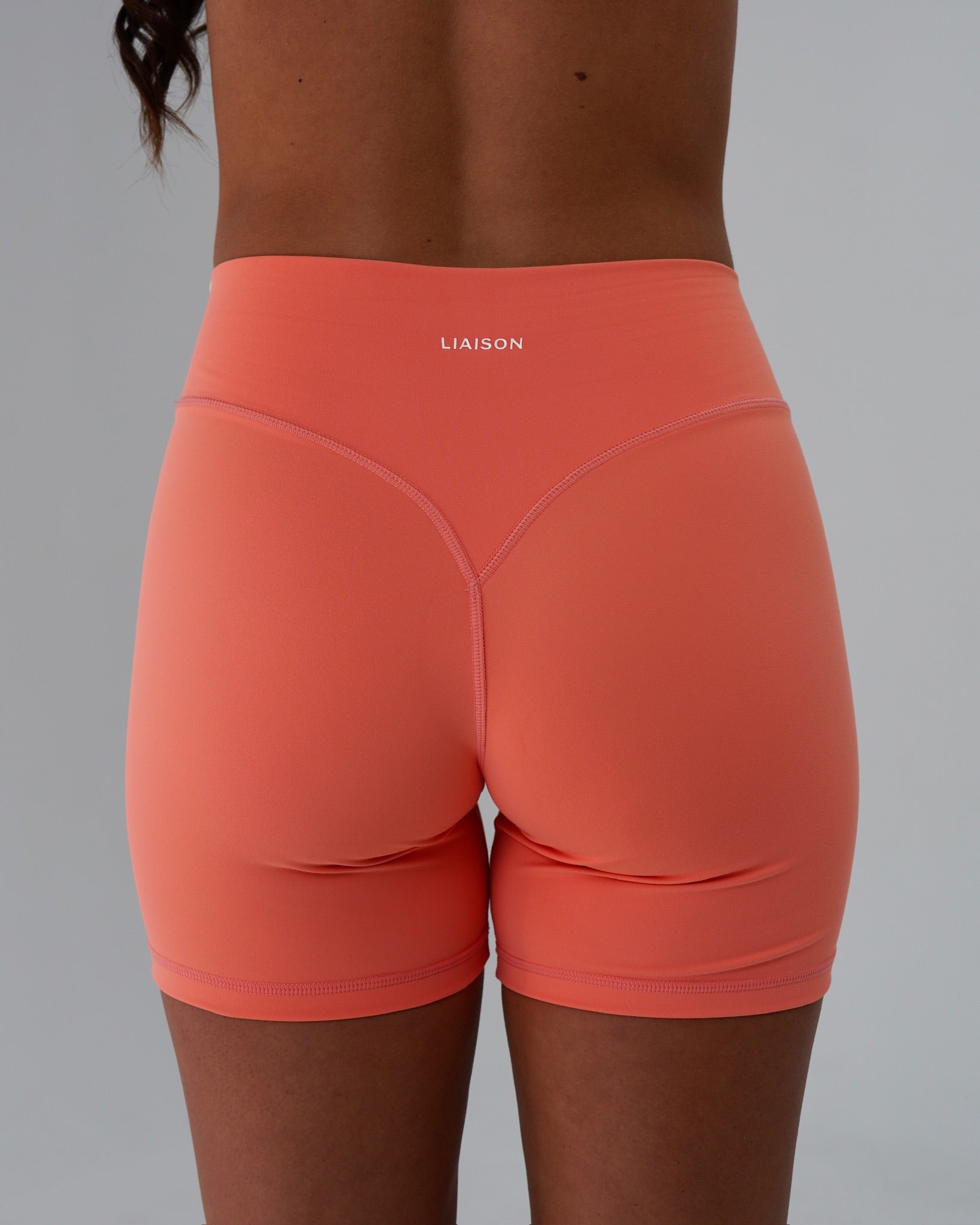 Single Stripe Bridge Short - Guava & Daylight