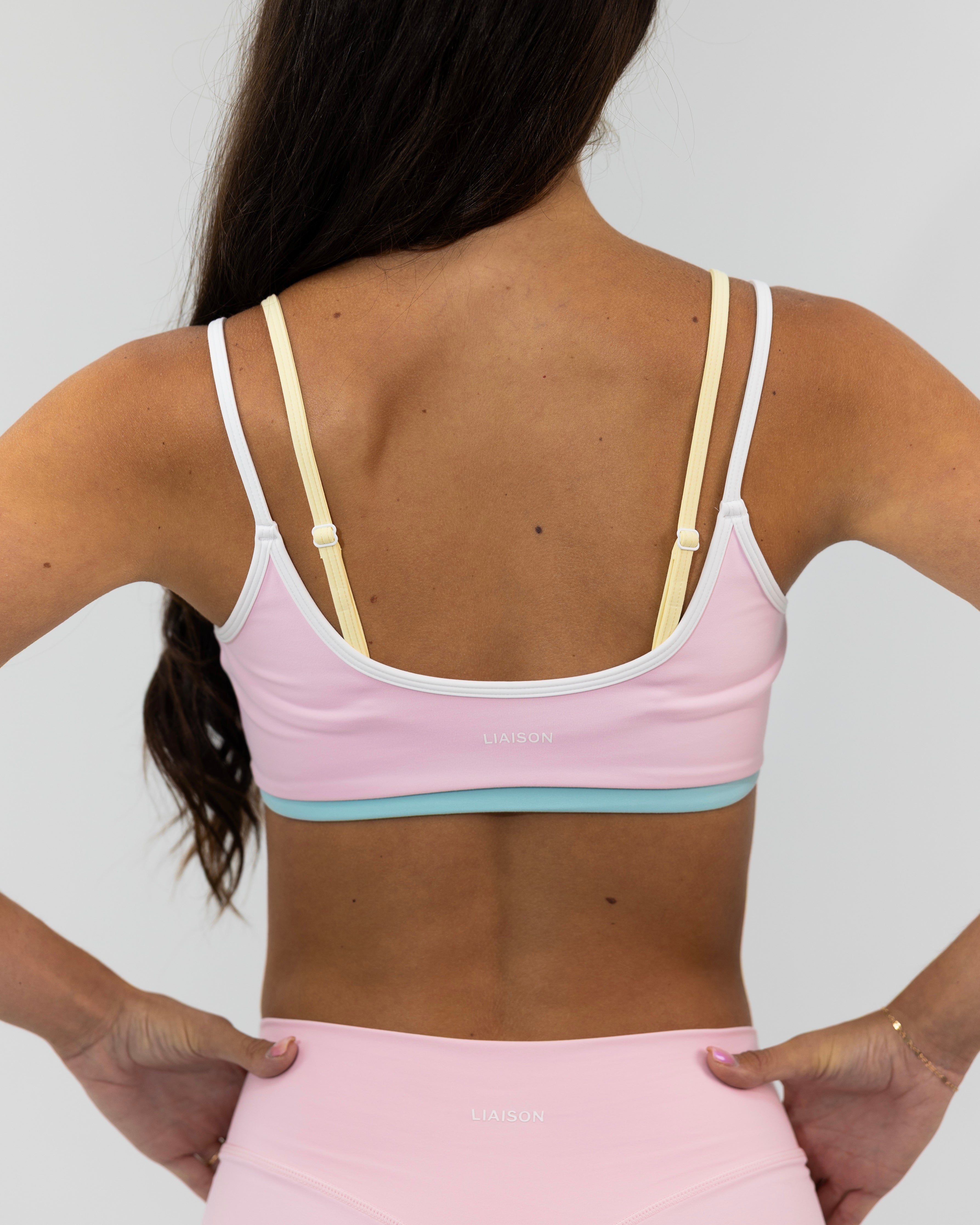 Double Layer Scoop Bra - Sorbet