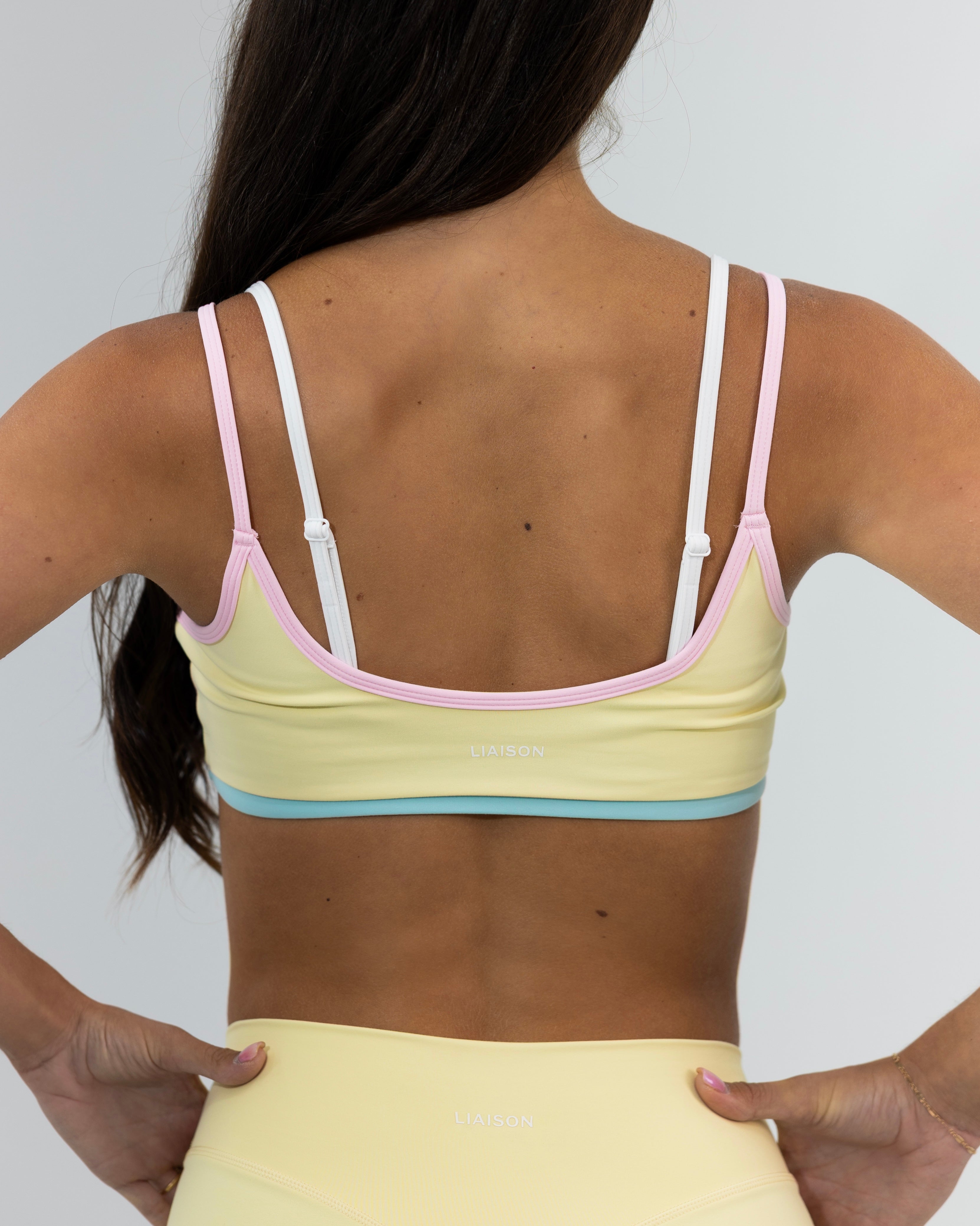 Double Layer Scoop Bra - Daydream