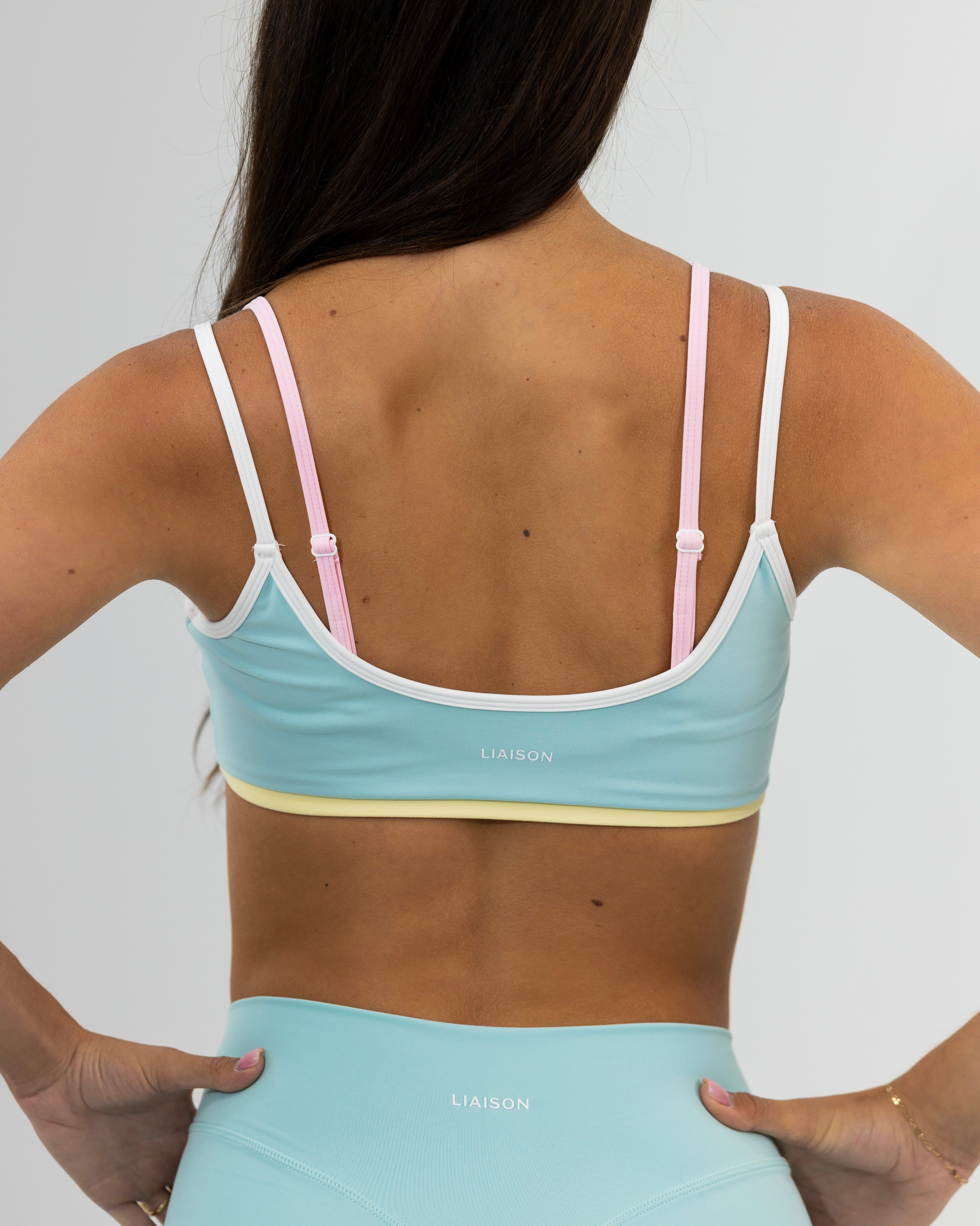 Double Layer Scoop Bra - Retro