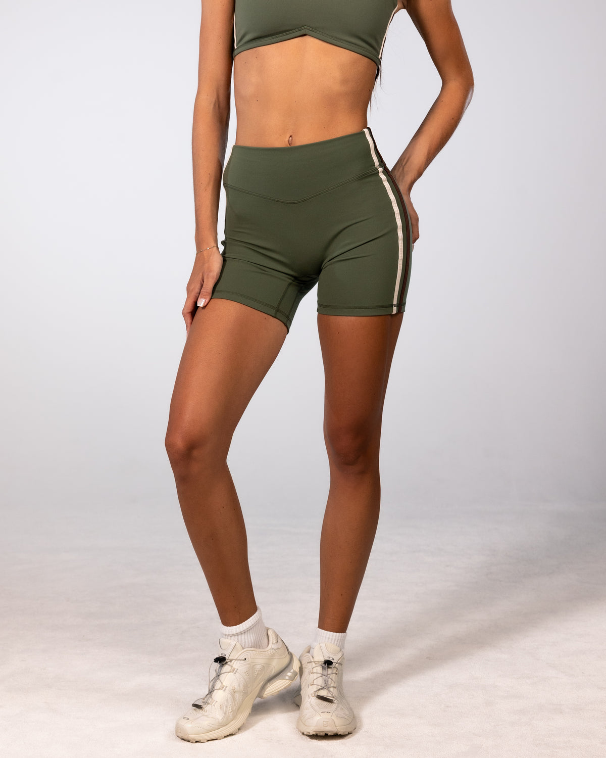 Sporty Stripe Bridge Short - Trailside
