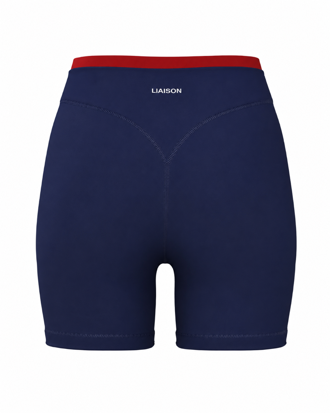 Layered Sculpt Short - Navy & Kiss