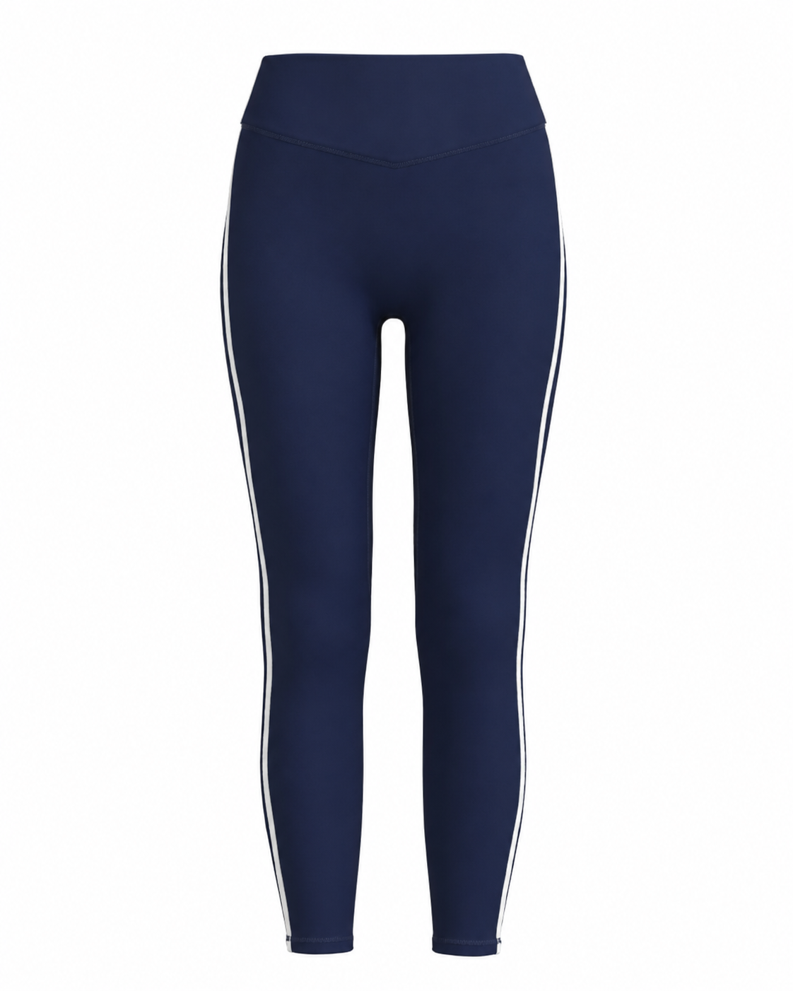 Single Stripe Bridge Pant - Navy & White