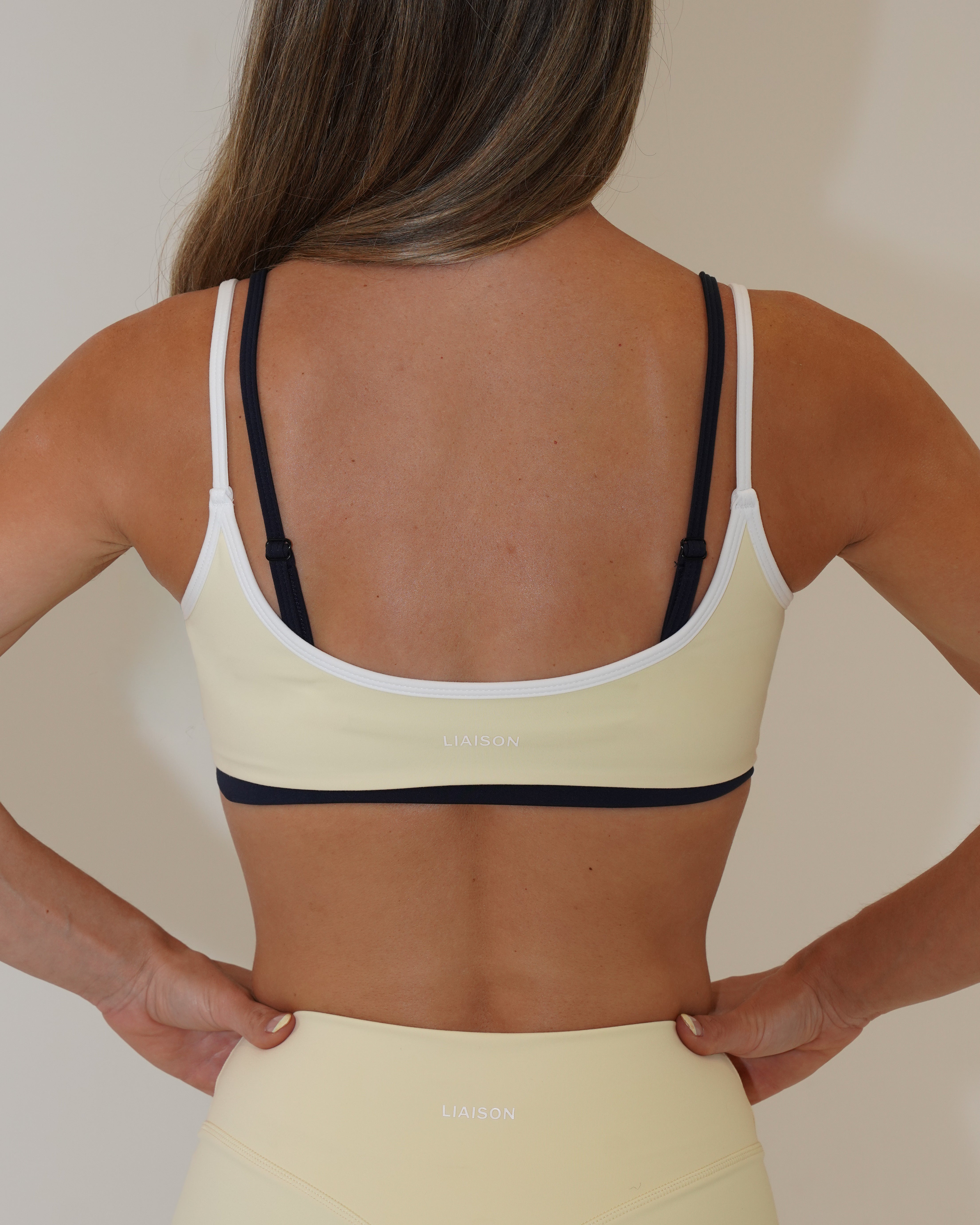 Double Layer Scoop Bra - Afterglow