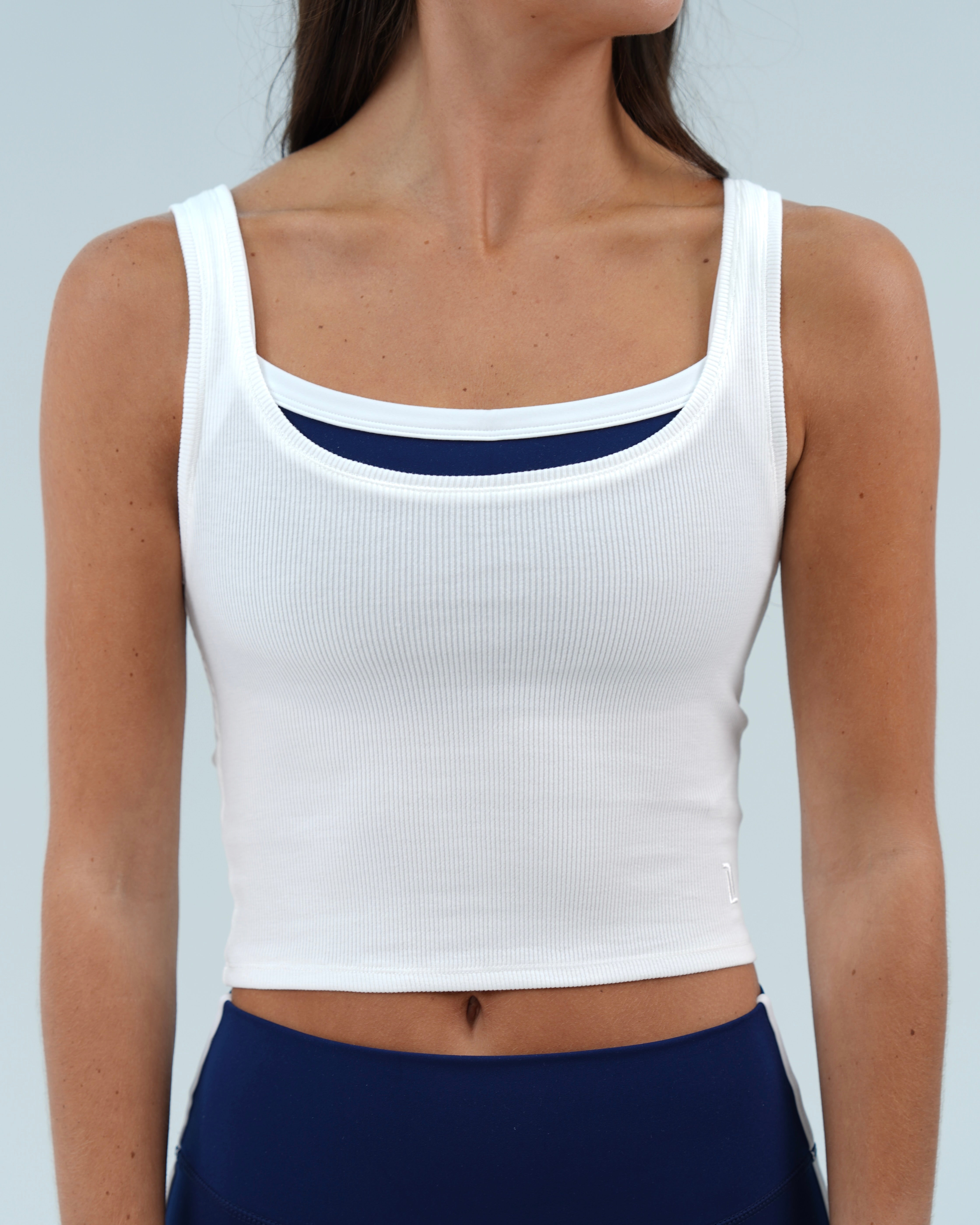 Cotton Americana Tank - White