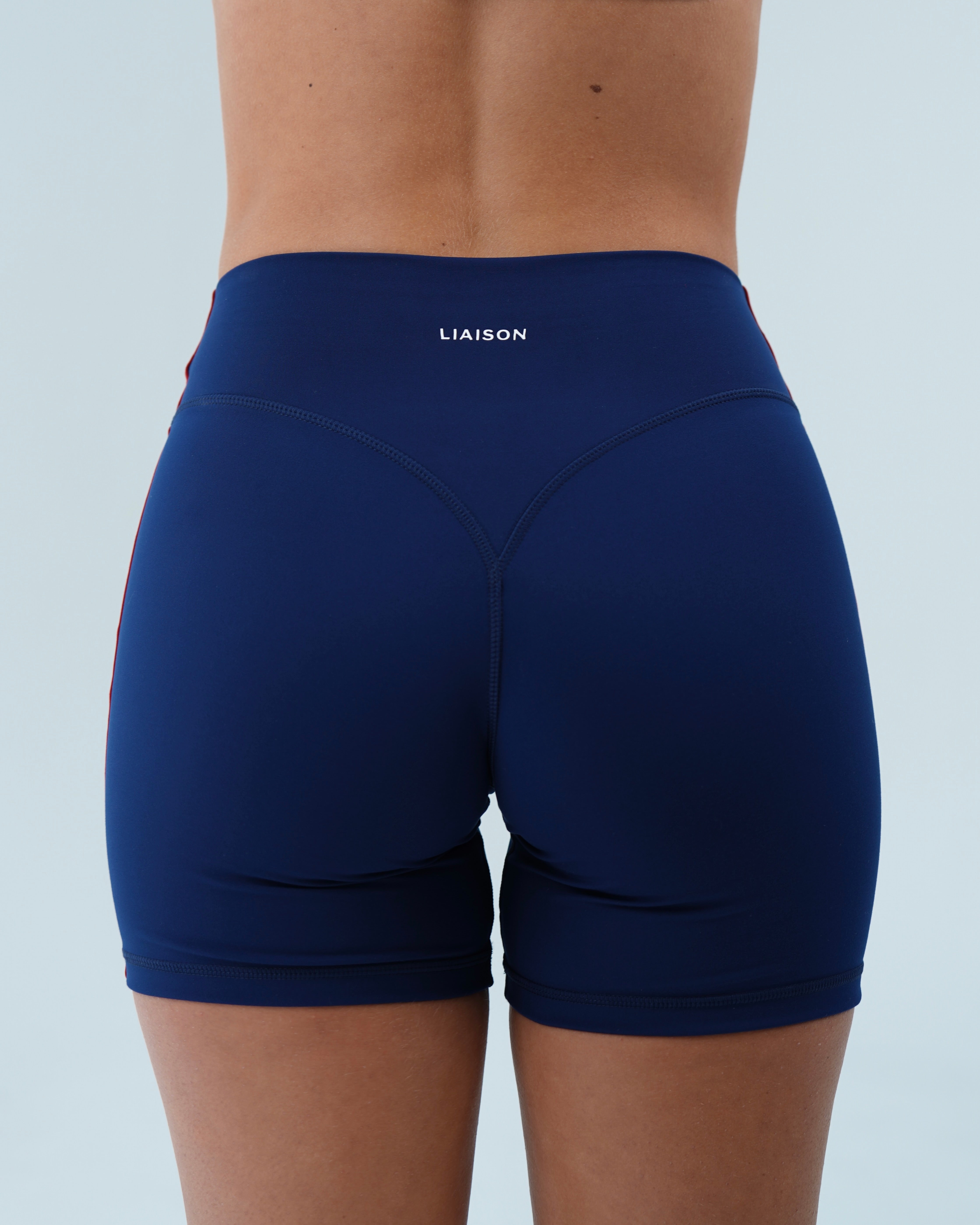 Sporty Stripe Bridge Short - Americana