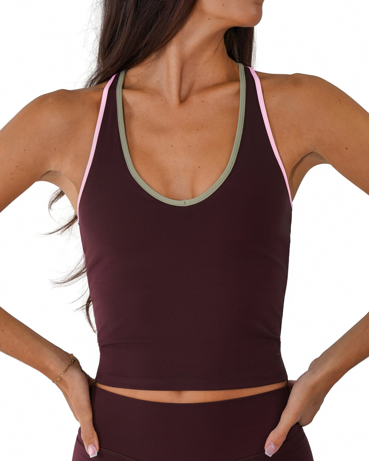 Sporty Racer Tank - Mojave