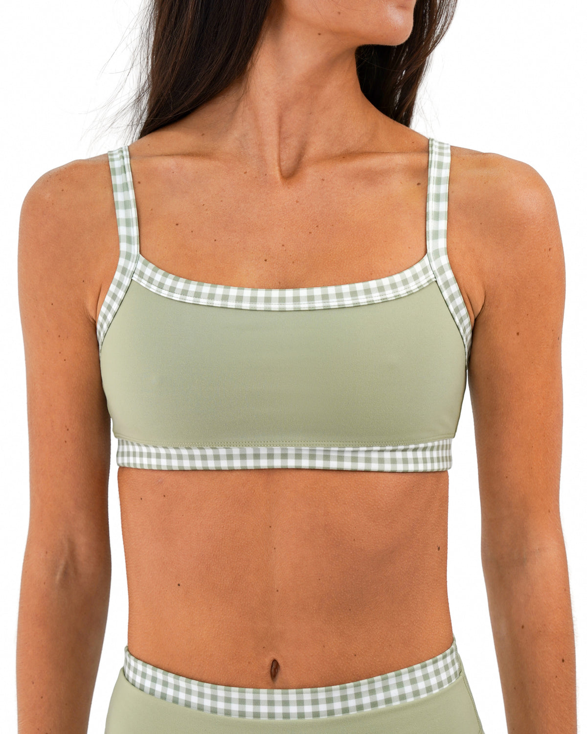 Contrast Bra - Flora & Gingham