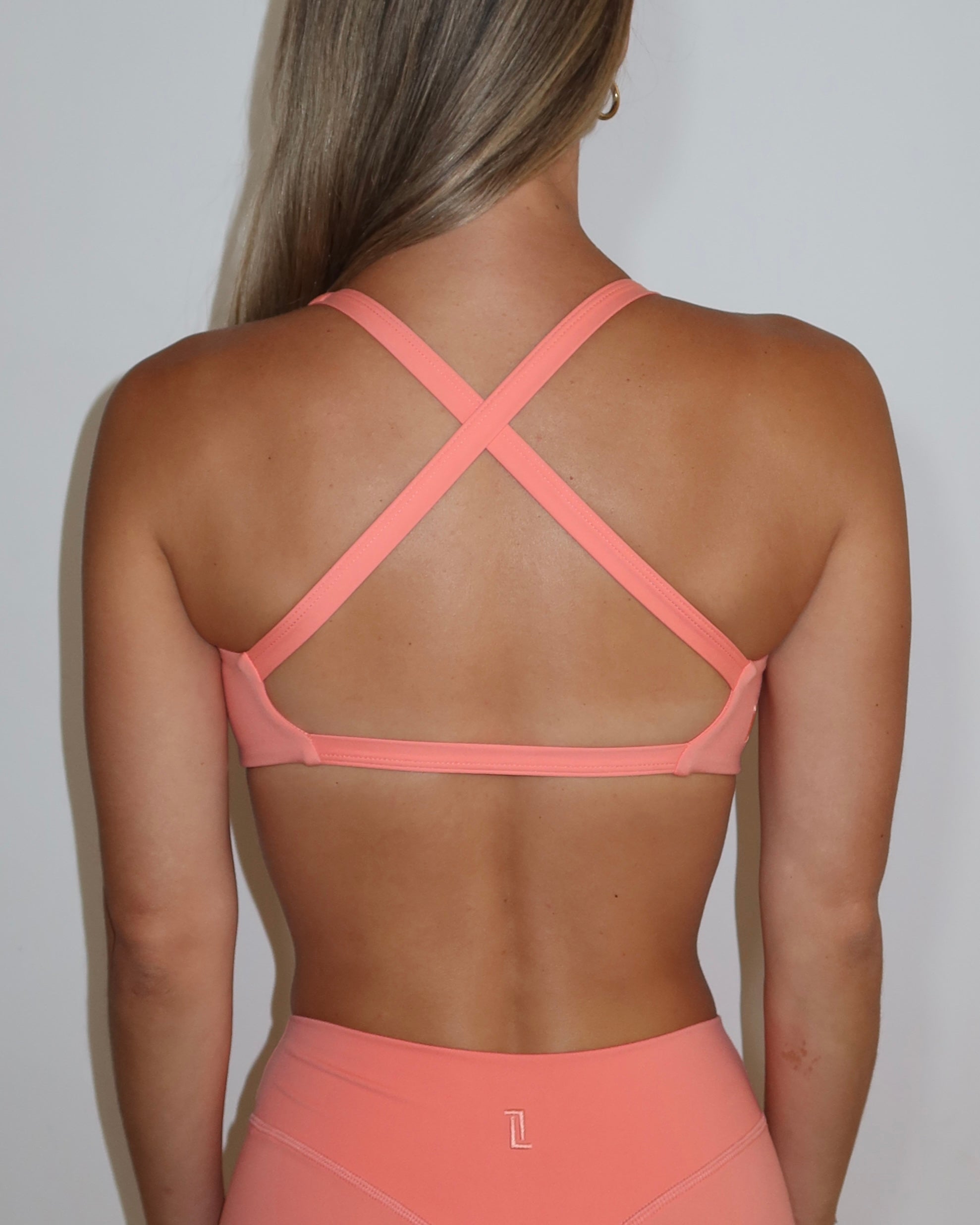 Scrunch Bra - Guava