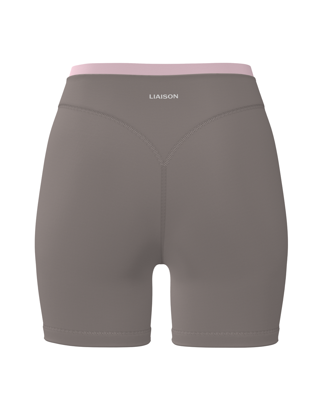 Layered Sculpt Short V2 - Truffle & Soft Pink