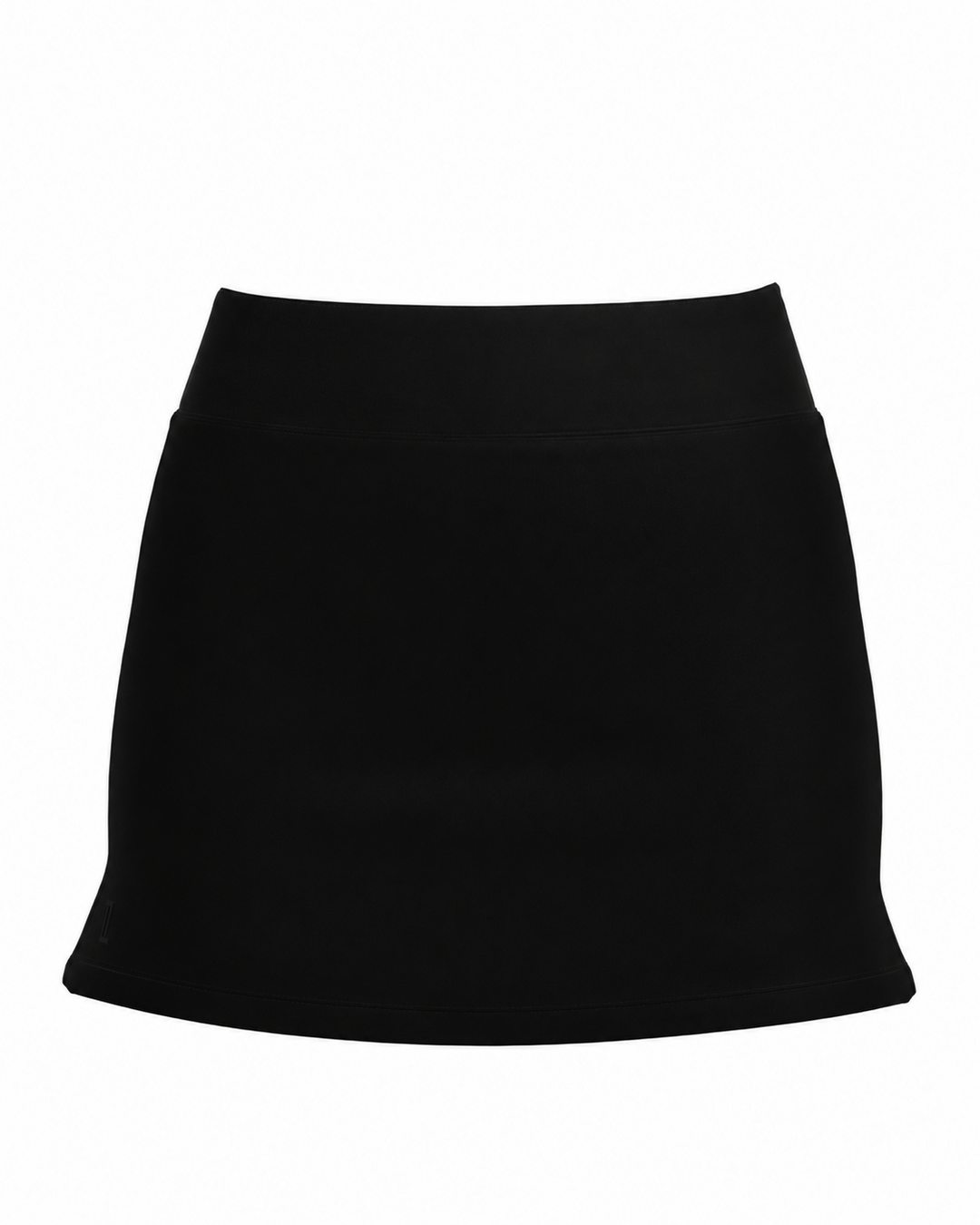Contrast Skort - Black & Tortoise